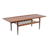 Grete Jalk for Glostrup. “GJ106” coffee table in teak. 1960s.