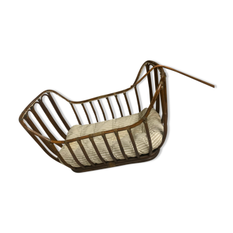 Rattan crib year 60/70