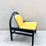 Yellow armchair model Argos by Baumann