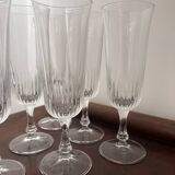 6 flûtes à champagne