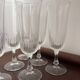 6 champagne flutes