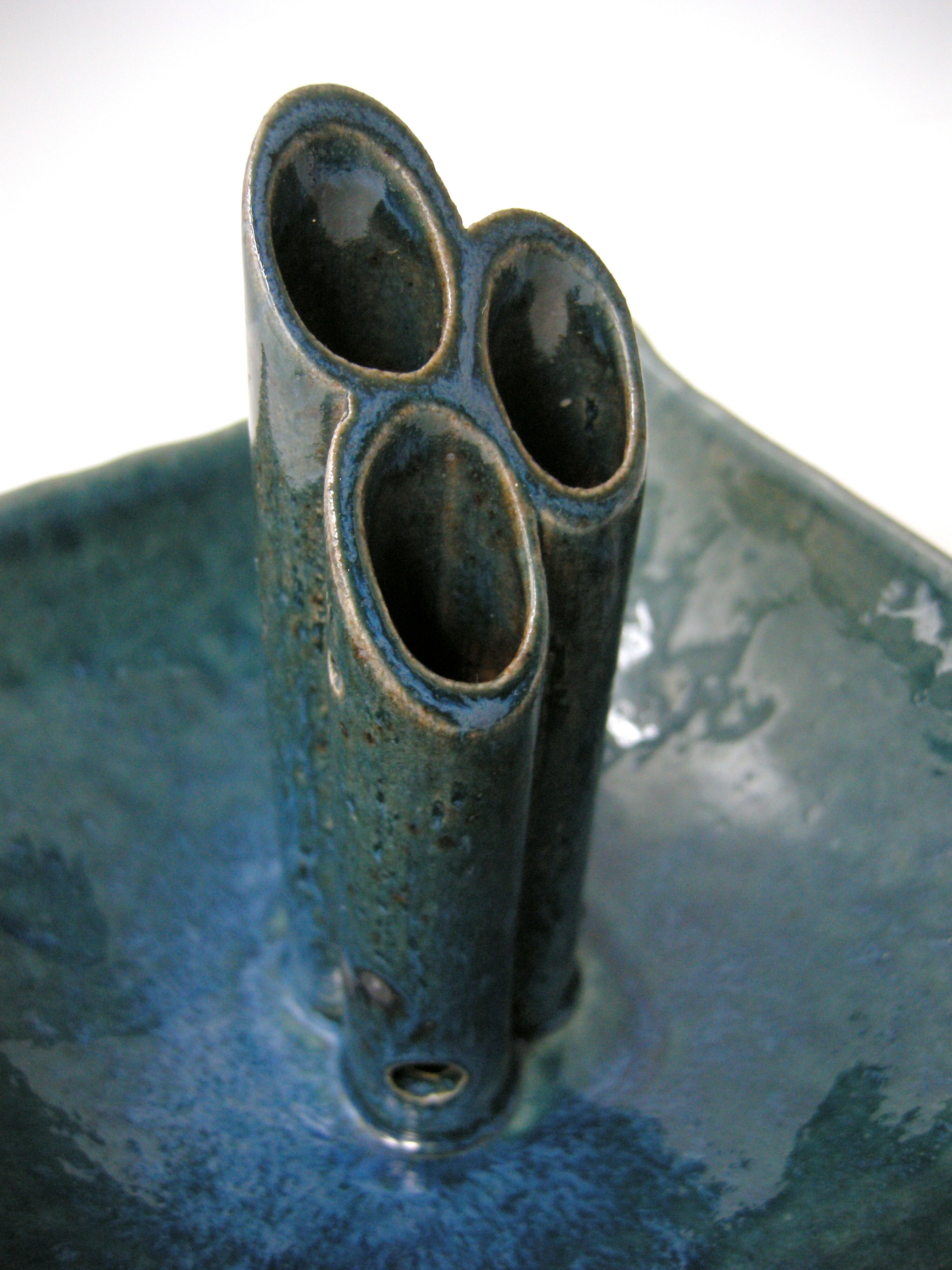 Vintage stoneware vase 1970