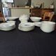Service 44 pièces porcelaine de bohème