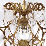 Vintage chandelier with stamp