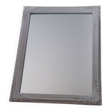 Patinated effect mirror