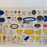 Boite meccano n°2 avec pièces détachées et notice