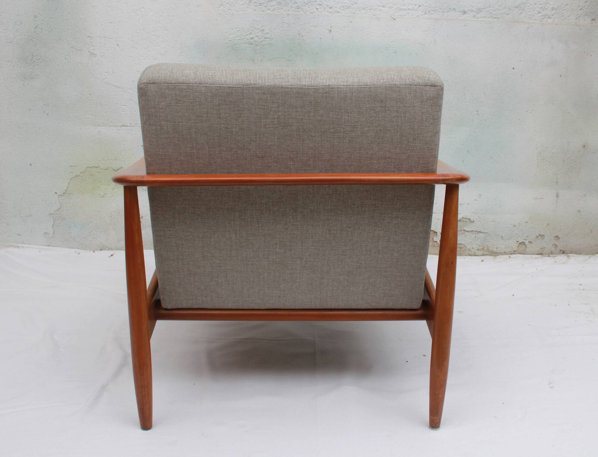 1960s armchair in cherrywood