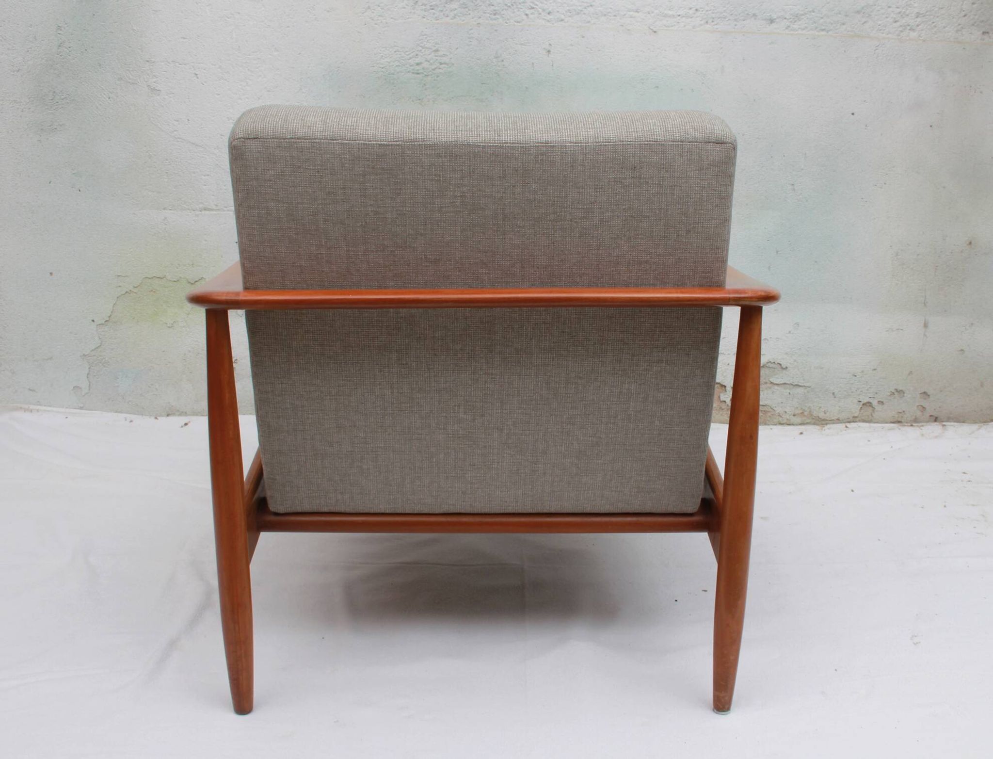 1960s armchair in cherrywood