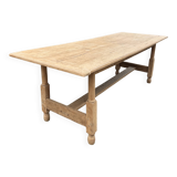 Solid oak farmhouse table 233cm