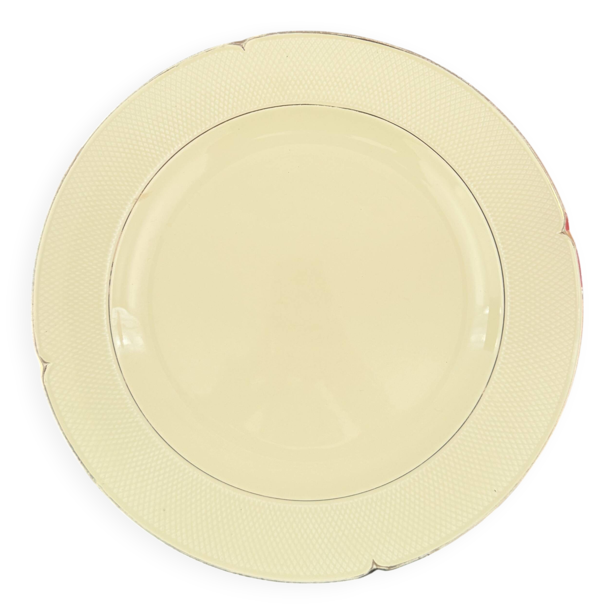 Pastel yellow dish Salins