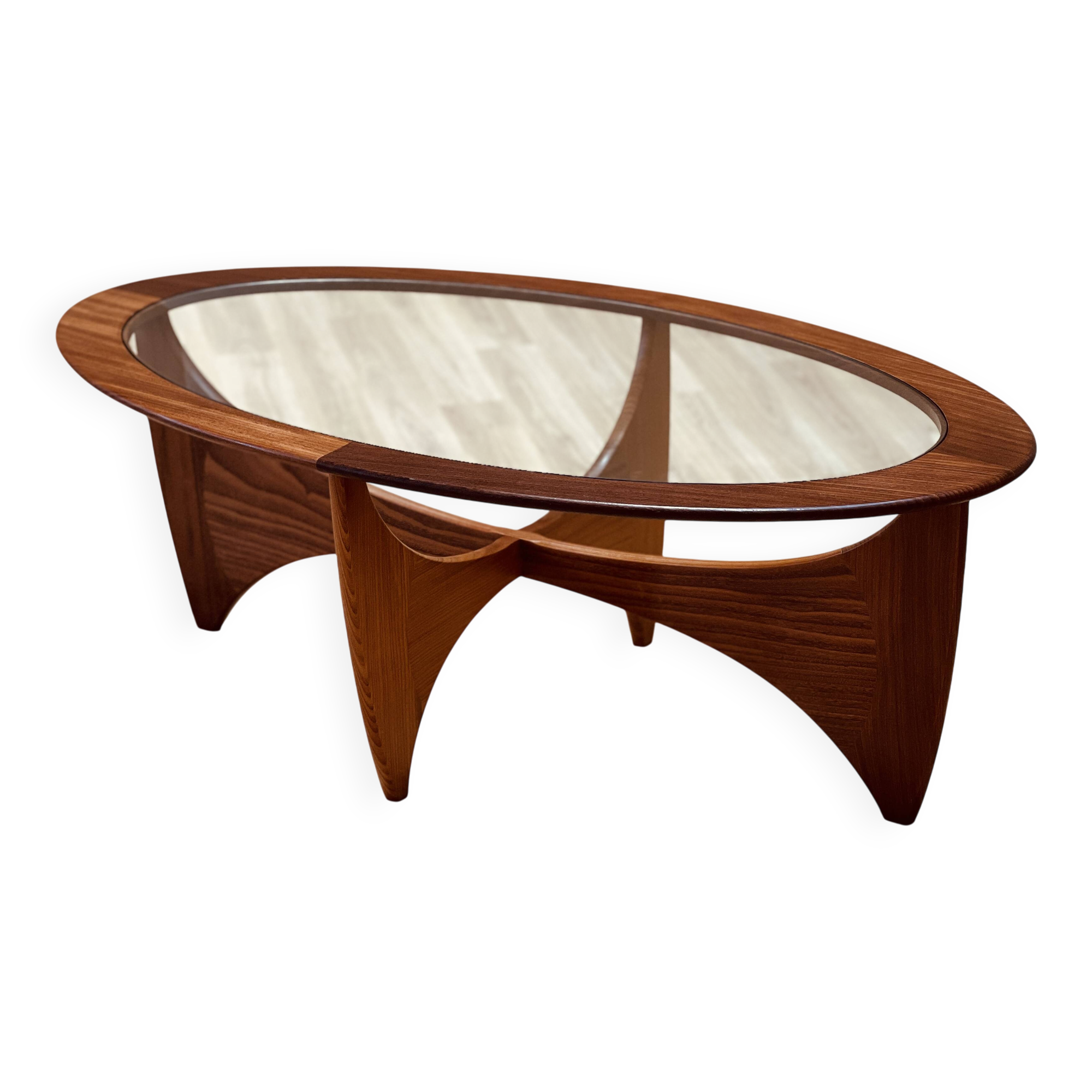 Astro Collection Oval Side Table by GPlan, 1960s