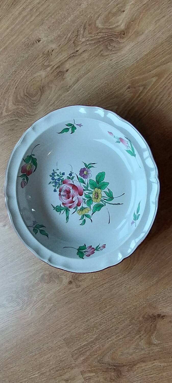 Plat creux Lunéville Keller et Guérin