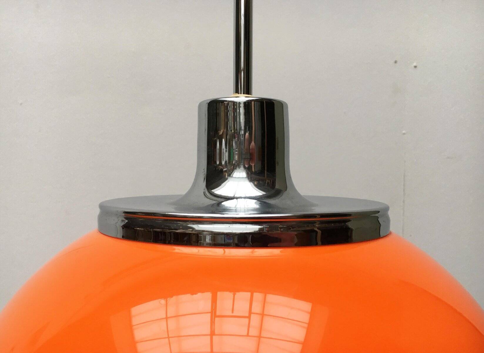 Vintage Space Age table lamp Italian Faro by Guzzini, 1970s