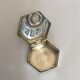 Two silver pills boxes, vintage