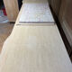Large buffet / Scandinavian sideboard in sandblasted / stripped / sanded oak