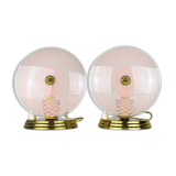 Nightside table lamps, Italy, 1950s, set of 2