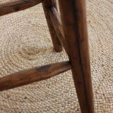Stool top solid wood