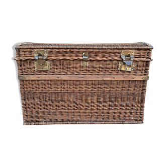 Wicker trunk early twentieth