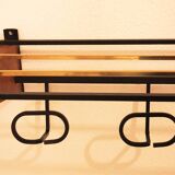 Vintage Scandinavian style wall rack