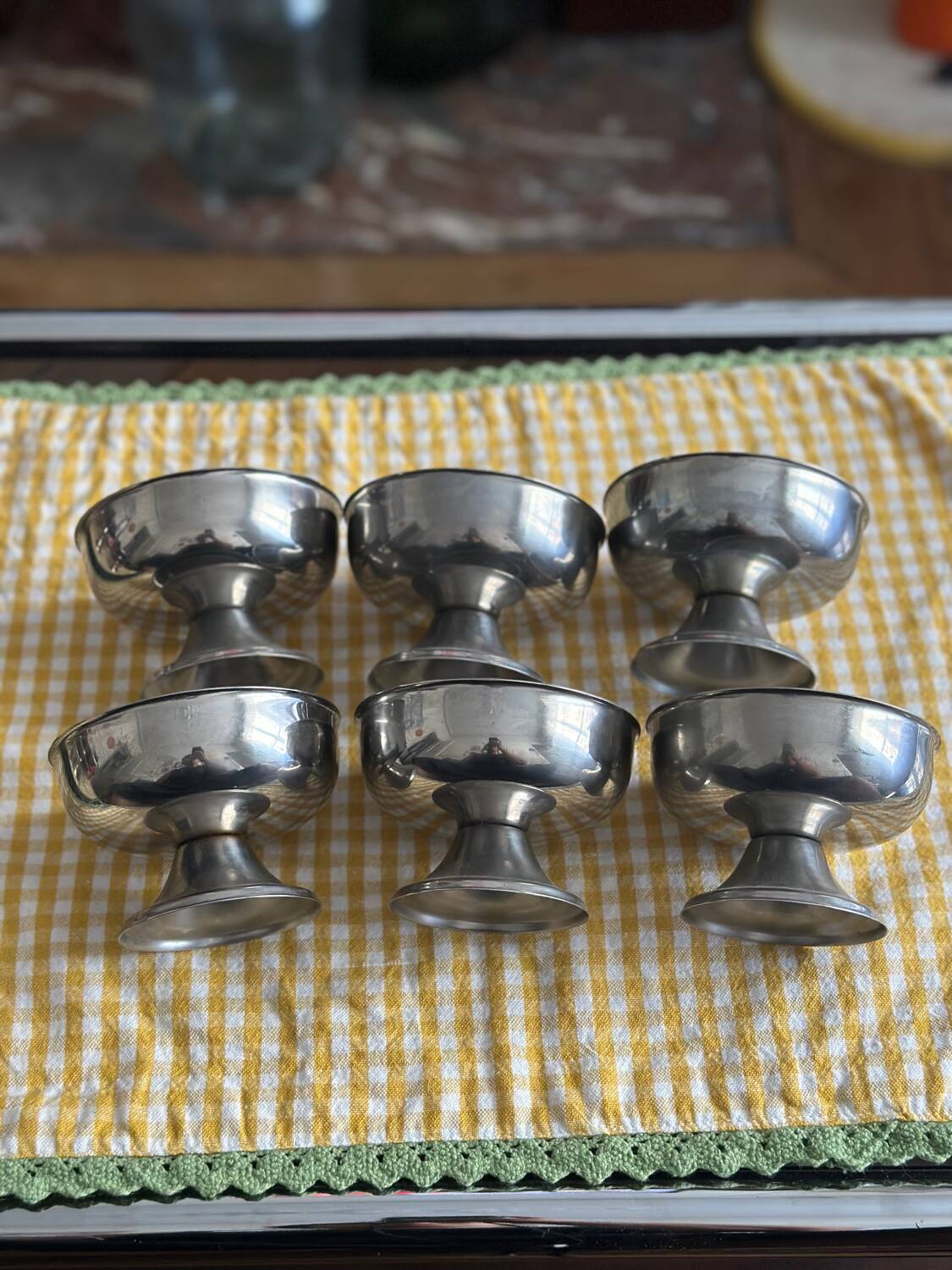 Vintage ice cream cups