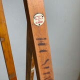 Ancien escabeau d’atelier bois Slingsby - 7 marches - anglais