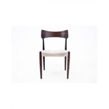 Round table with four chairs from the 1960s, Denmark.