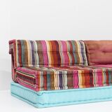 Roche Bobois Mah Jong sofa Missoni fabric design by Hans Hopfer , set of 14