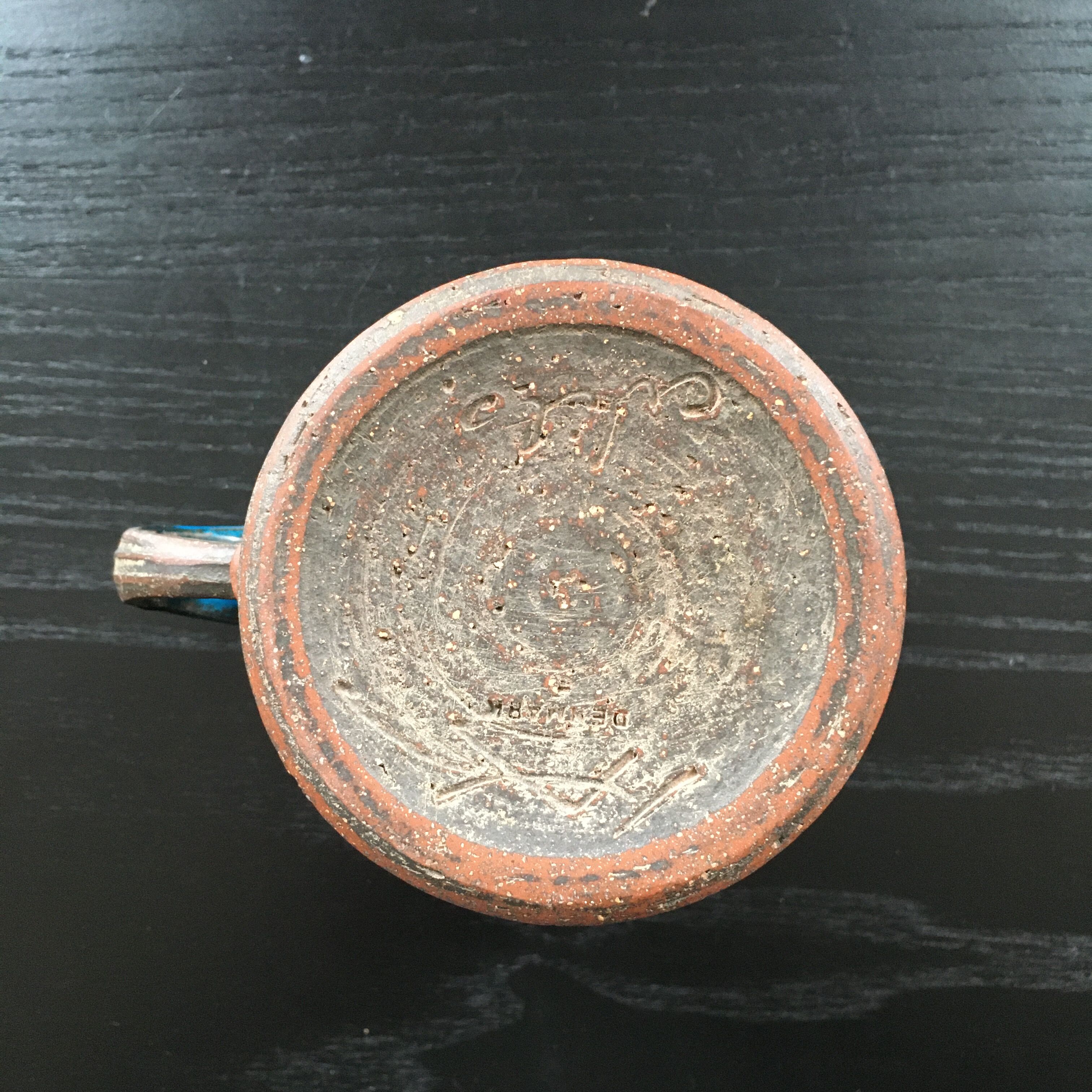 Mug handcrafted stoneware Denmark