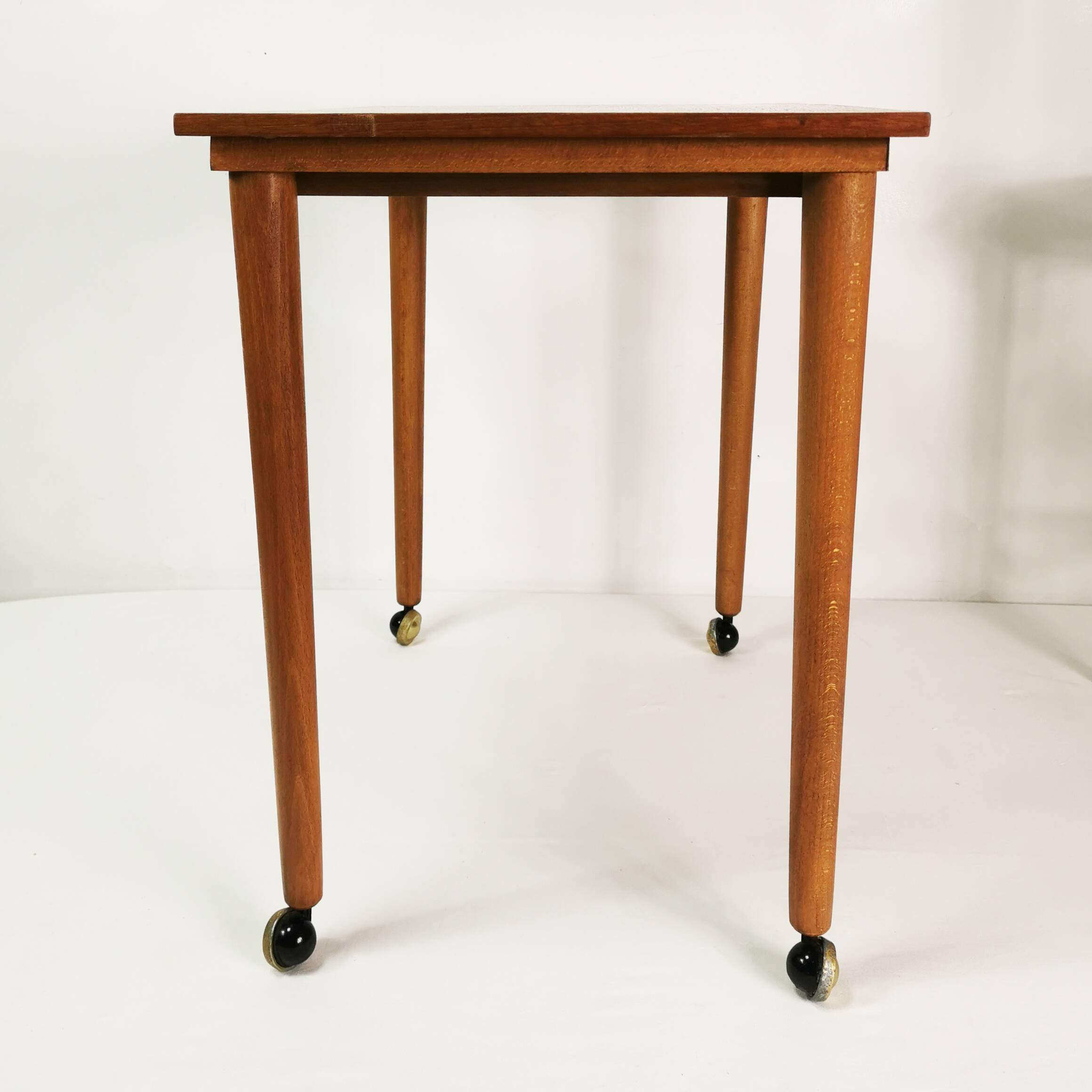 Set of Mid Century tables, designed by P. Hundevad, Novy domov, Czechoslovakia, 1960s.