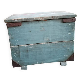 Coffre ancien bois patiné ancienne 18éme