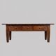 Solid walnut coffee table