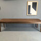 Farmhouse table "Dark Brown", spindle legs XXL 300 X 90 cm
