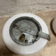 Round opaline wall lamp 1970