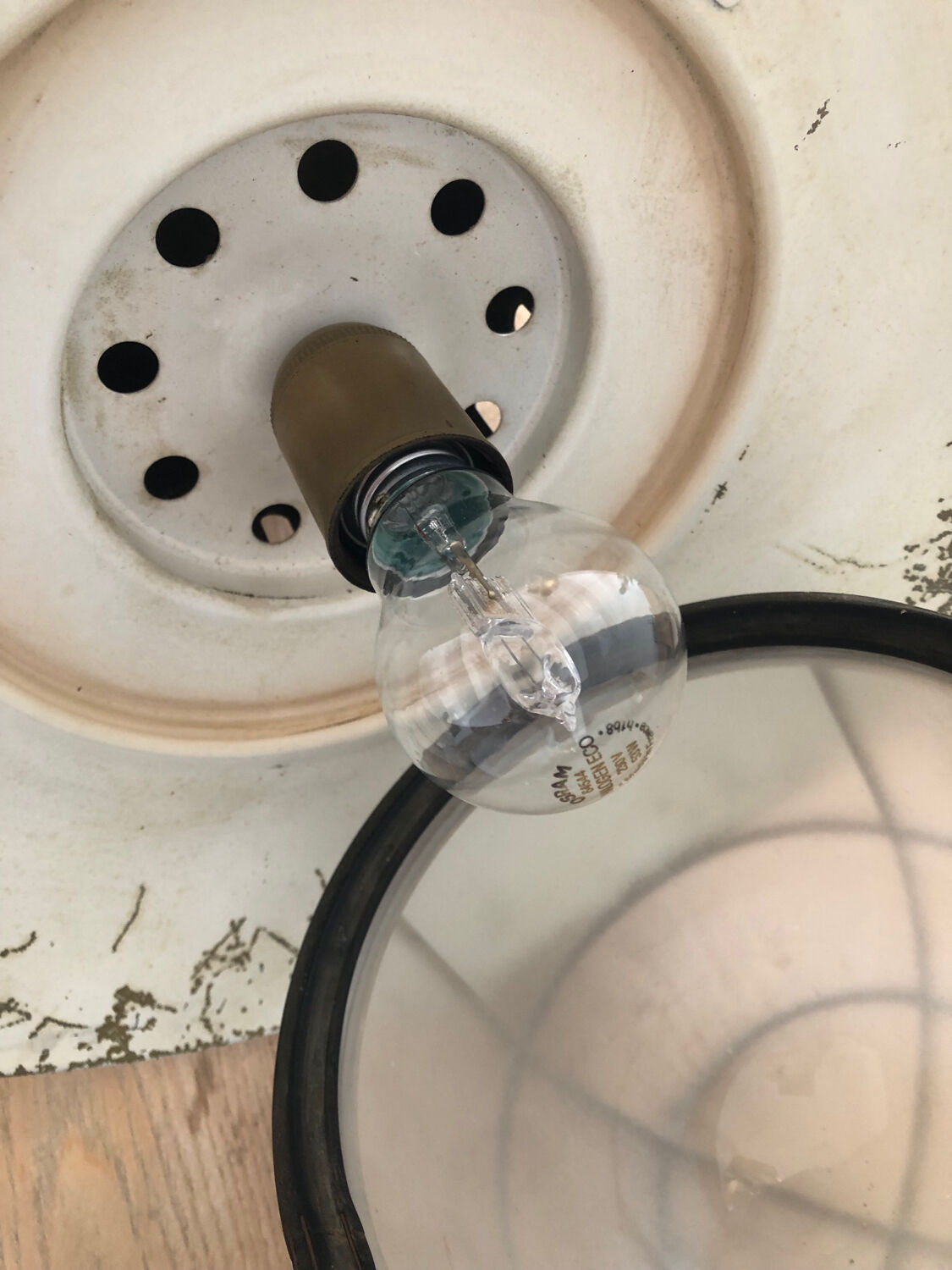 Suspension marine en laiton