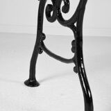 Cast iron and wood garden bench