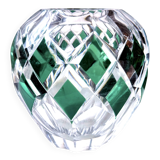 Engraved crystal vase Val Saint-Lambert