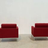 Set of two Florence Knoll lounge chairs