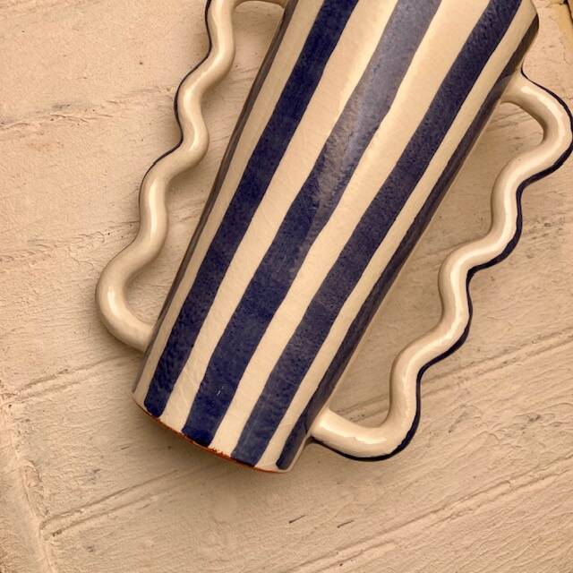 Graphic vase