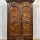 19th-century Rennes wardrobe in cherry wood signed Louis Boutin