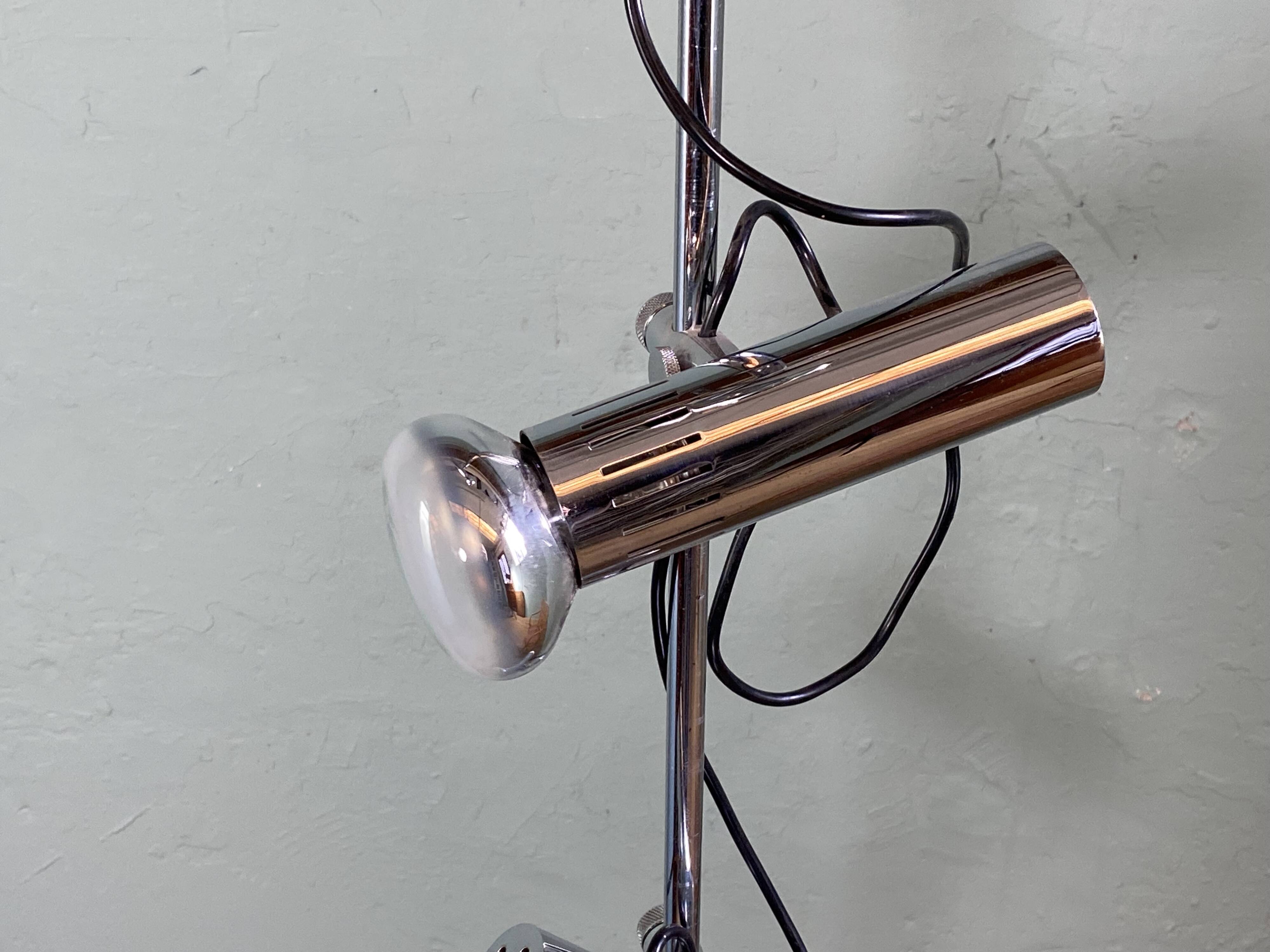Lampadaire vintage design 70