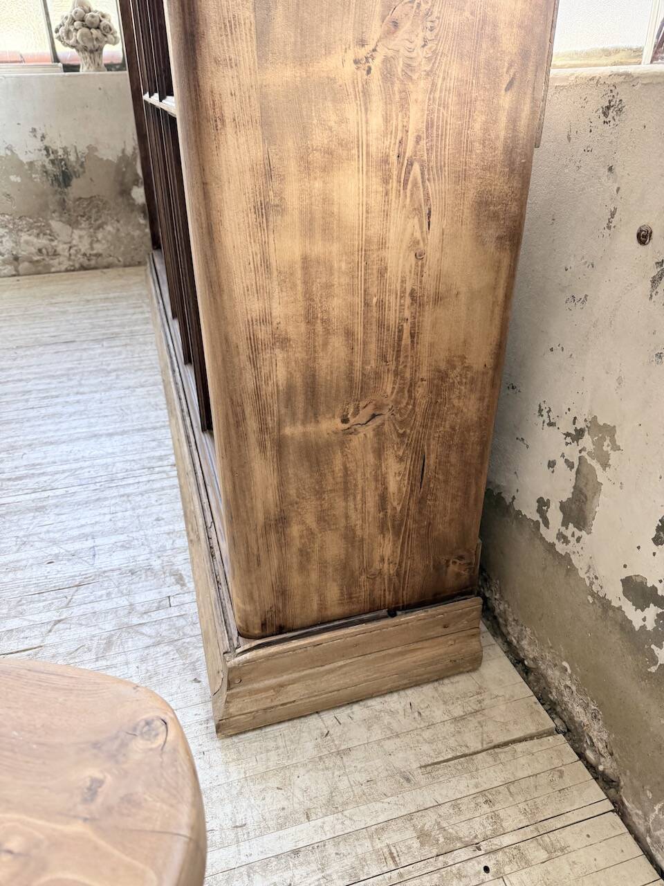 Enfilade meuble de métier XXL portes vitrées