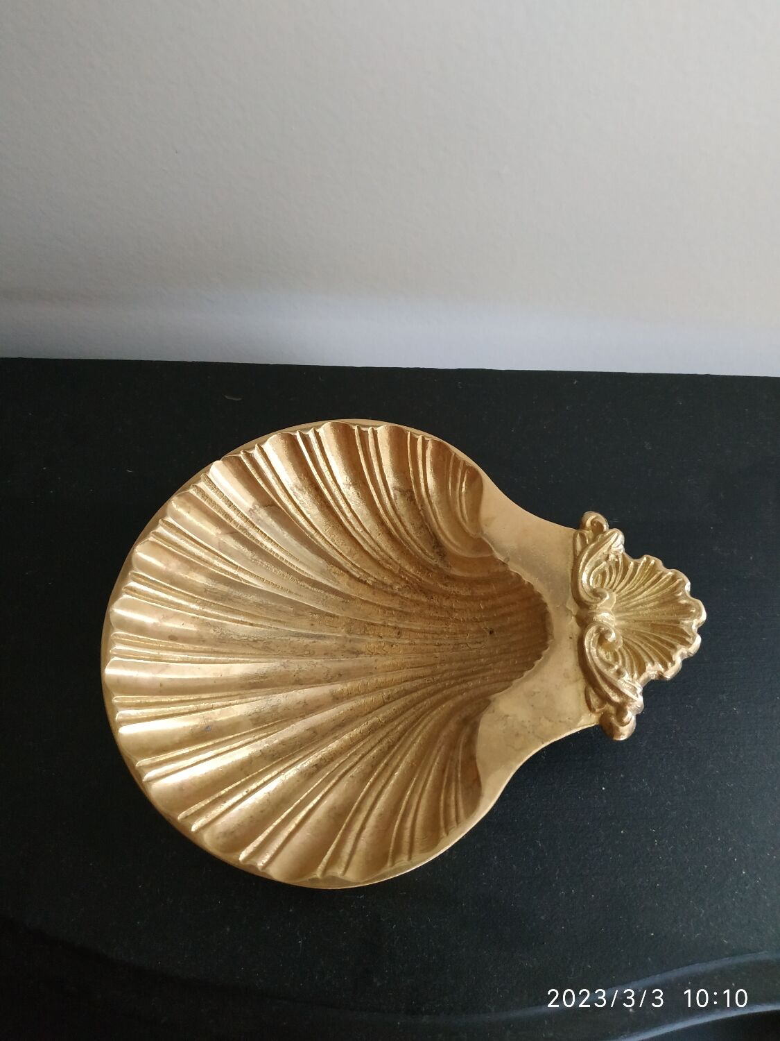Empty brass pocket
