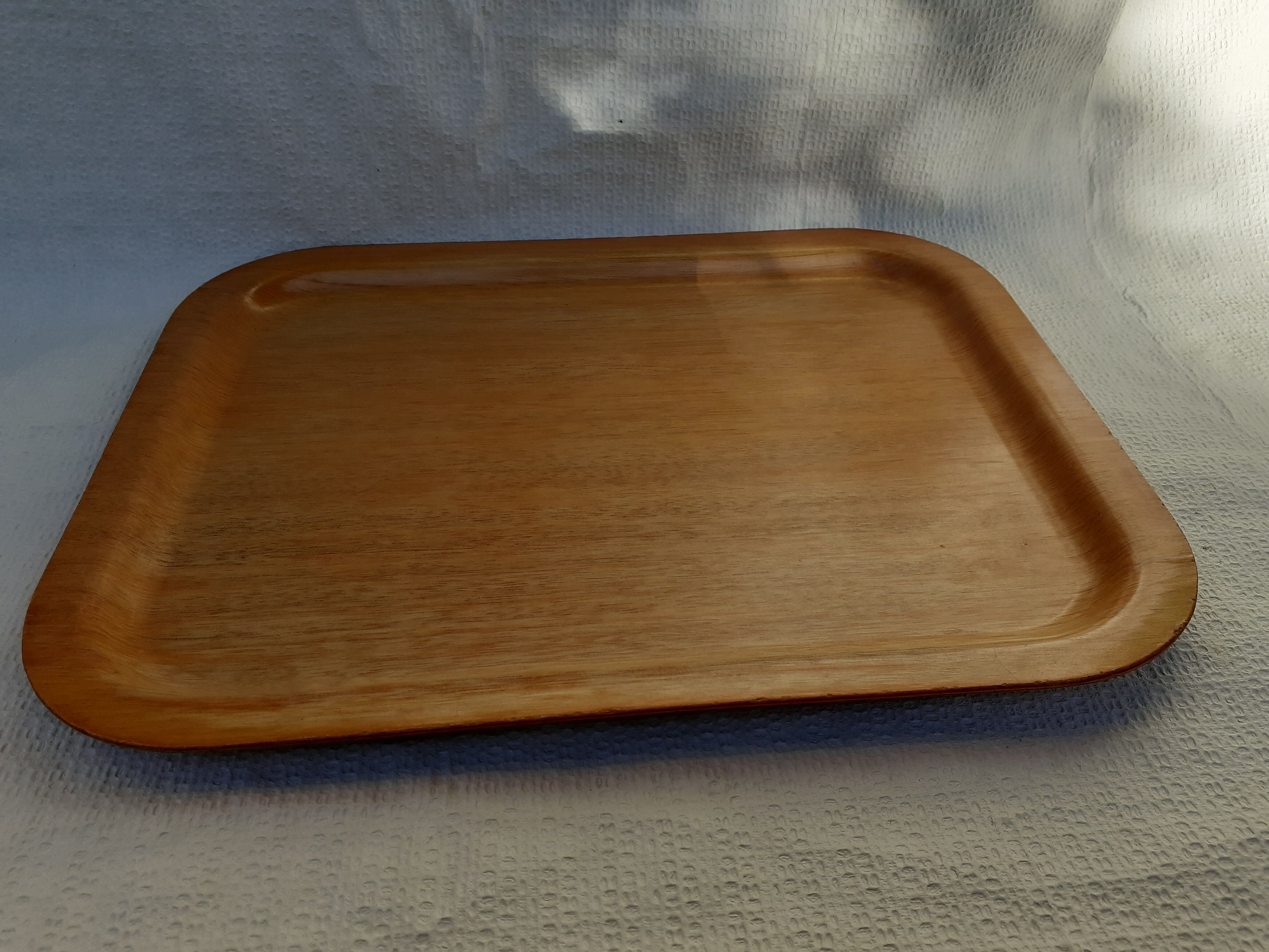 Wooden tea tray