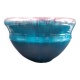 Cache pot from the Potters of Accolay series Gauloise France ceramic glazed finish