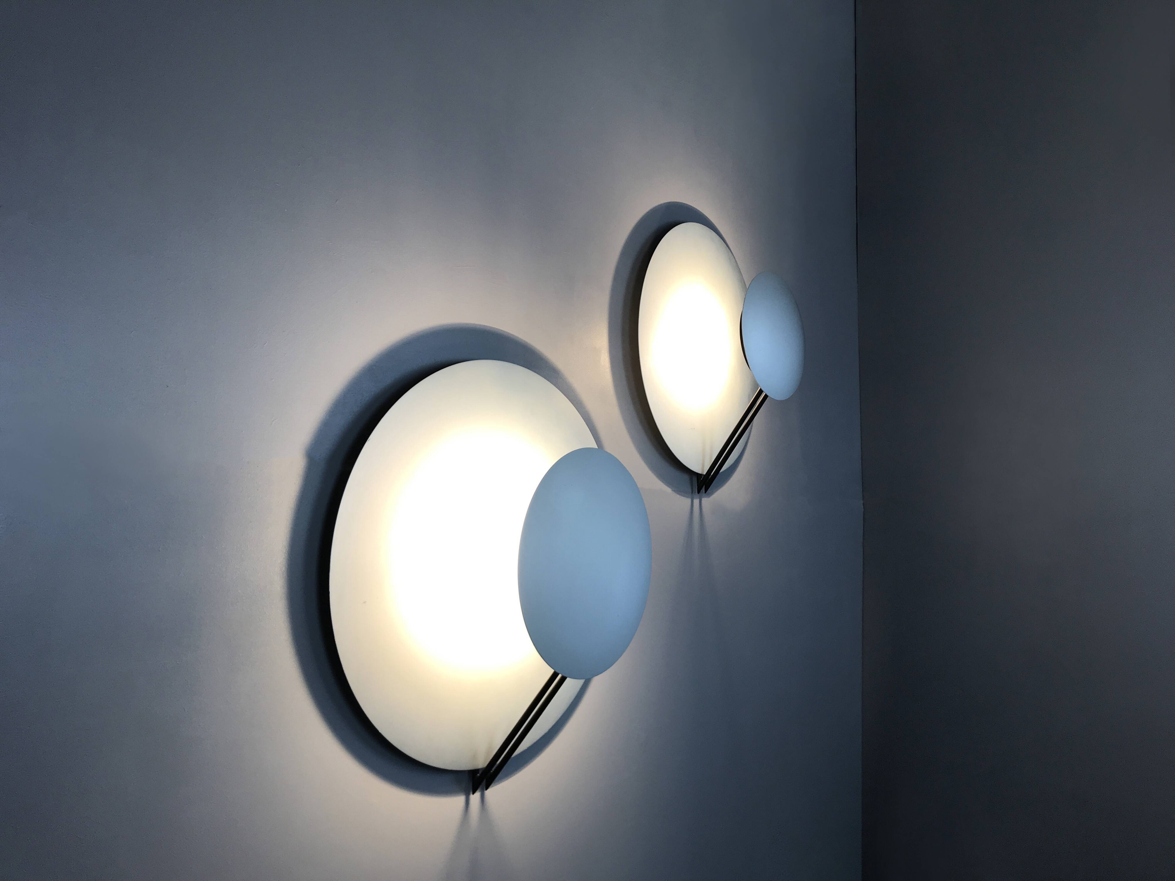Two wall light  Vega de Cesaro & AMICO Edition Tre CI Luce circa 1980