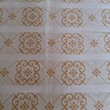 Nappe en coton brodée 130*280