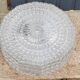 Set of 2 Erco ceiling lights from the 60s in diamond-tipped glass Diameter 35cm