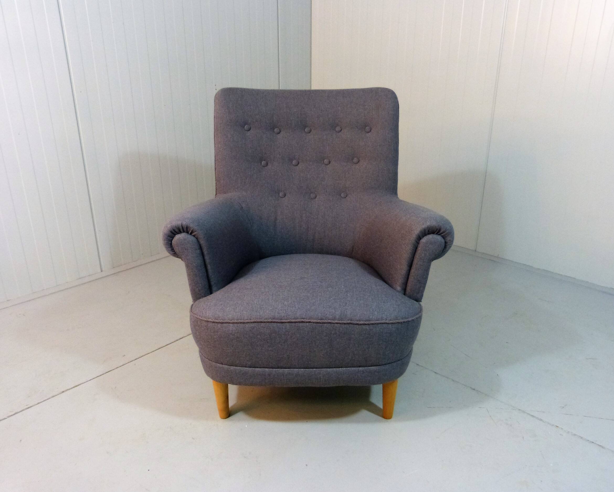 Carl Malmsten arm chair, Sweden 1950's