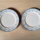 6 plates in English earthenware "Cheltenham" — F. Winkle & Co