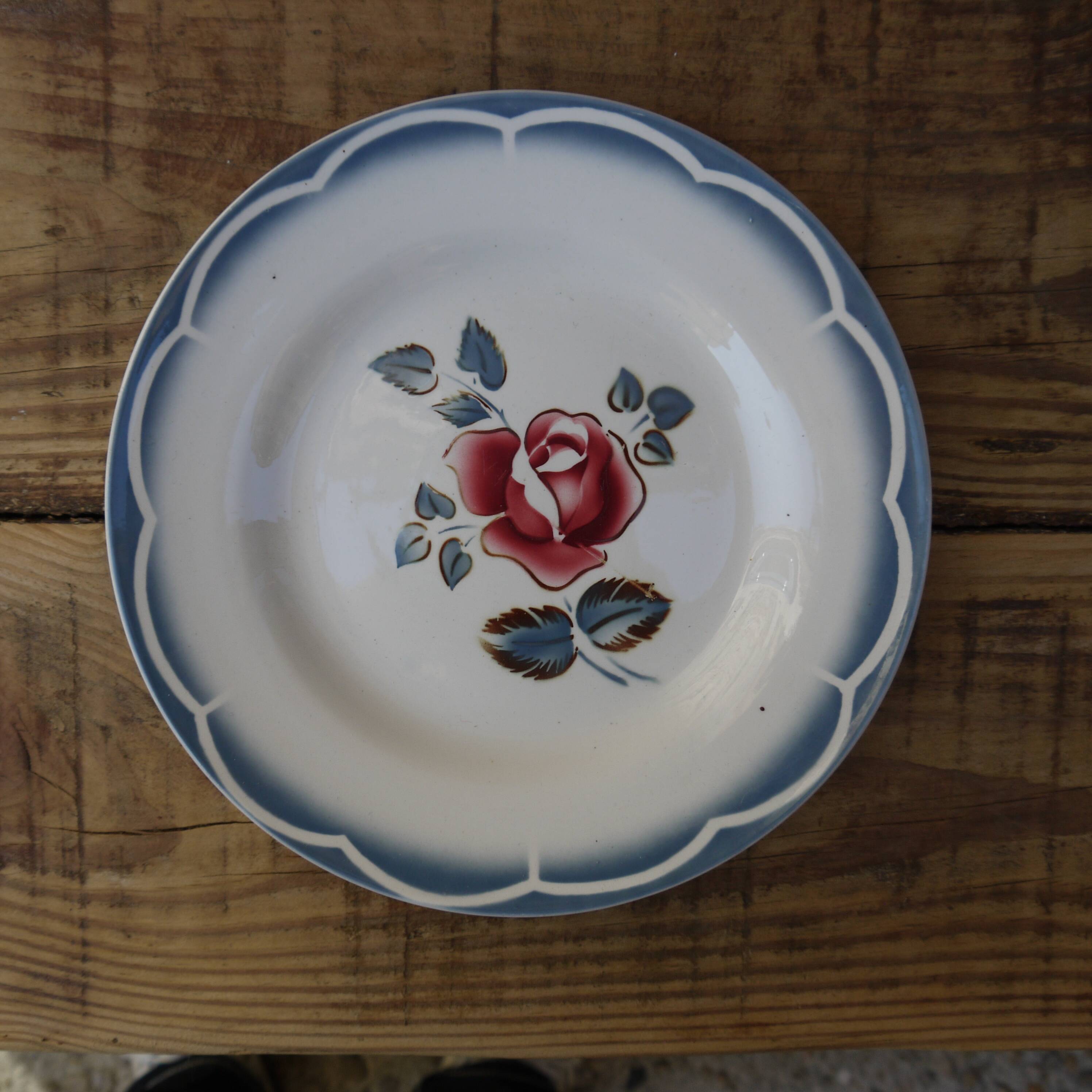 Six plates Digoin Magali